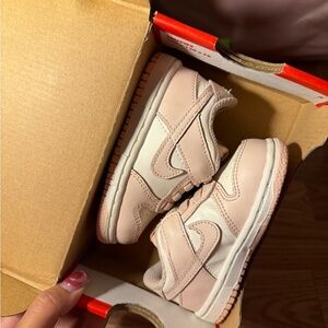 Nike Kids Light Pink Sneakers